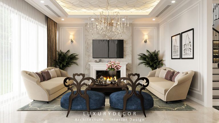 Thiết kế nội thất biệt thự Thái Nguyên - Nội Thất Luxury Decor - Công Ty TNHH Kiến Trúc Nội Thất LuxuryDecor